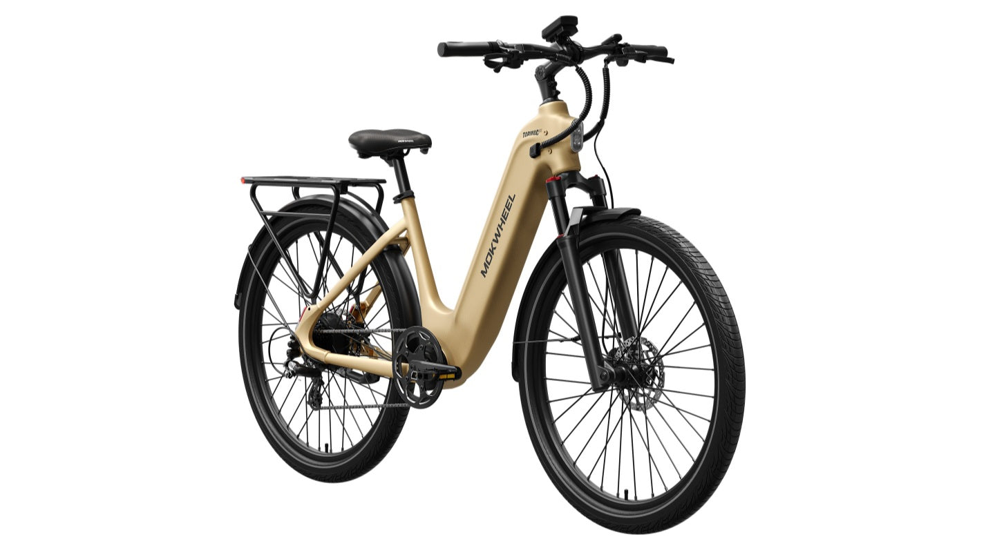 Tarmac ST E-Bike - Pickup Only - See description for details ( Front Suspension, Step Thru ) with Free Basic 5 Accessory Pack ( $355 Value for Free! ) ) with Free Basic 5 Accessory Pack ( $355 Value for Free! ) Includes Front/Back Fenders, & Rear Rack