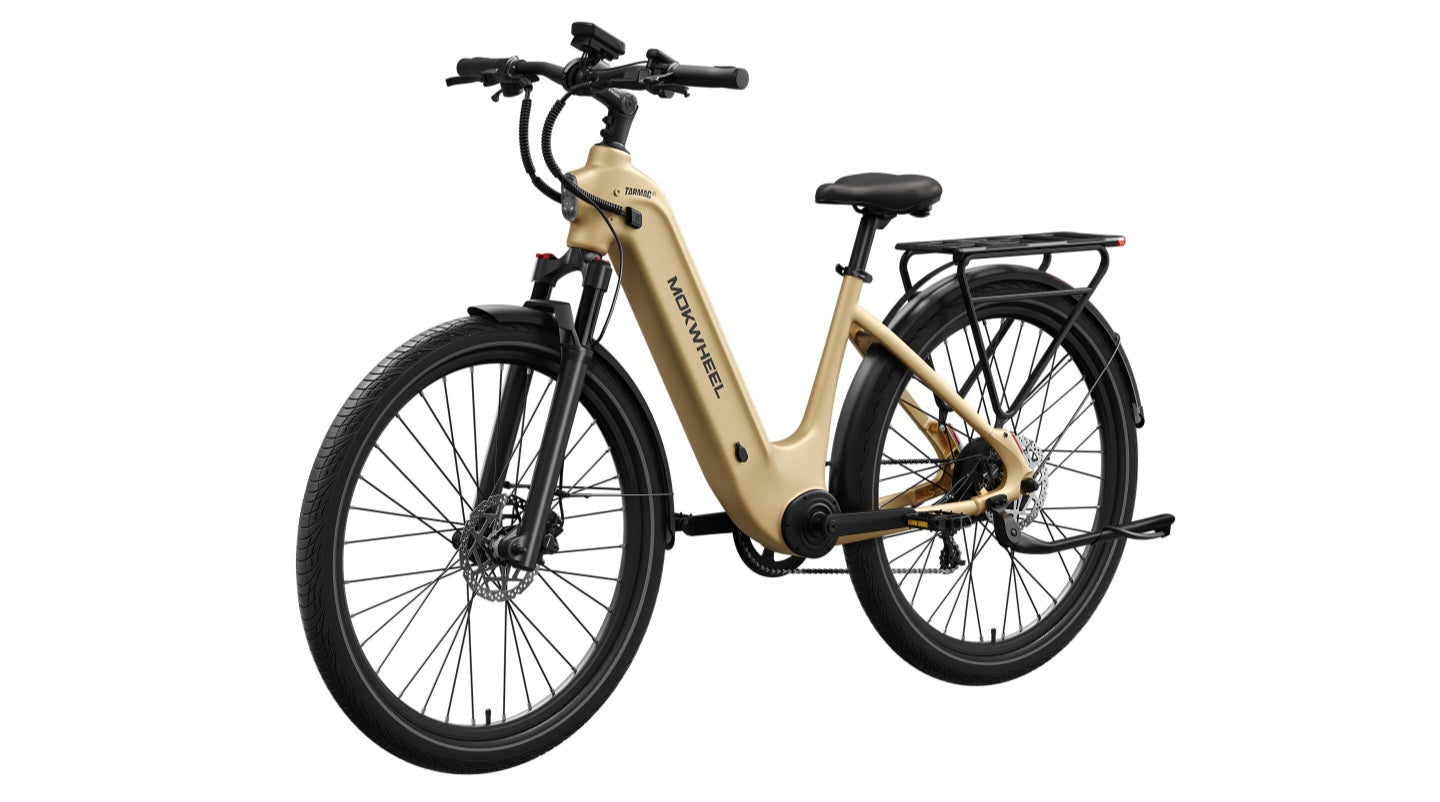 Tarmac ST E-Bike - Pickup Only - See description for details ( Front Suspension, Step Thru ) with Free Basic 5 Accessory Pack ( $355 Value for Free! ) ) with Free Basic 5 Accessory Pack ( $355 Value for Free! ) Includes Front/Back Fenders, & Rear Rack