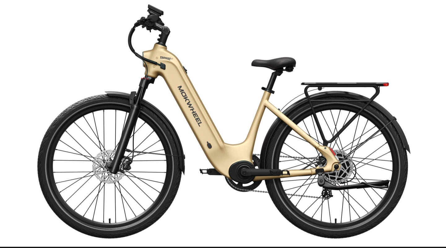 Tarmac ST E-Bike - Pickup Only - See description for details ( Front Suspension, Step Thru ) with Free Basic 5 Accessory Pack ( $355 Value for Free! ) ) with Free Basic 5 Accessory Pack ( $355 Value for Free! ) Includes Front/Back Fenders, & Rear Rack