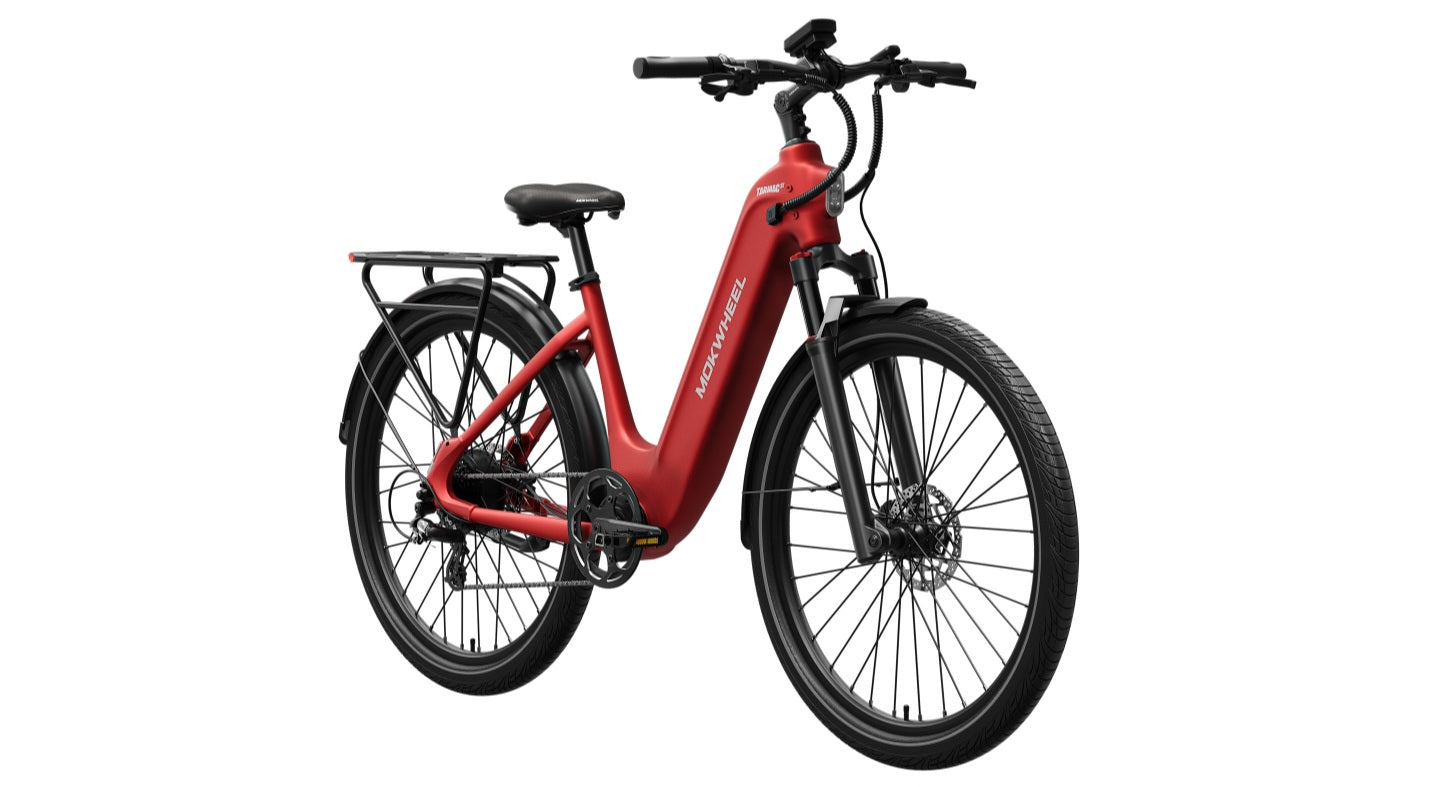 Tarmac ST E-Bike - Pickup Only - See description for details ( Front Suspension, Step Thru ) with Free Basic 5 Accessory Pack ( $355 Value for Free! ) ) with Free Basic 5 Accessory Pack ( $355 Value for Free! ) Includes Front/Back Fenders, & Rear Rack