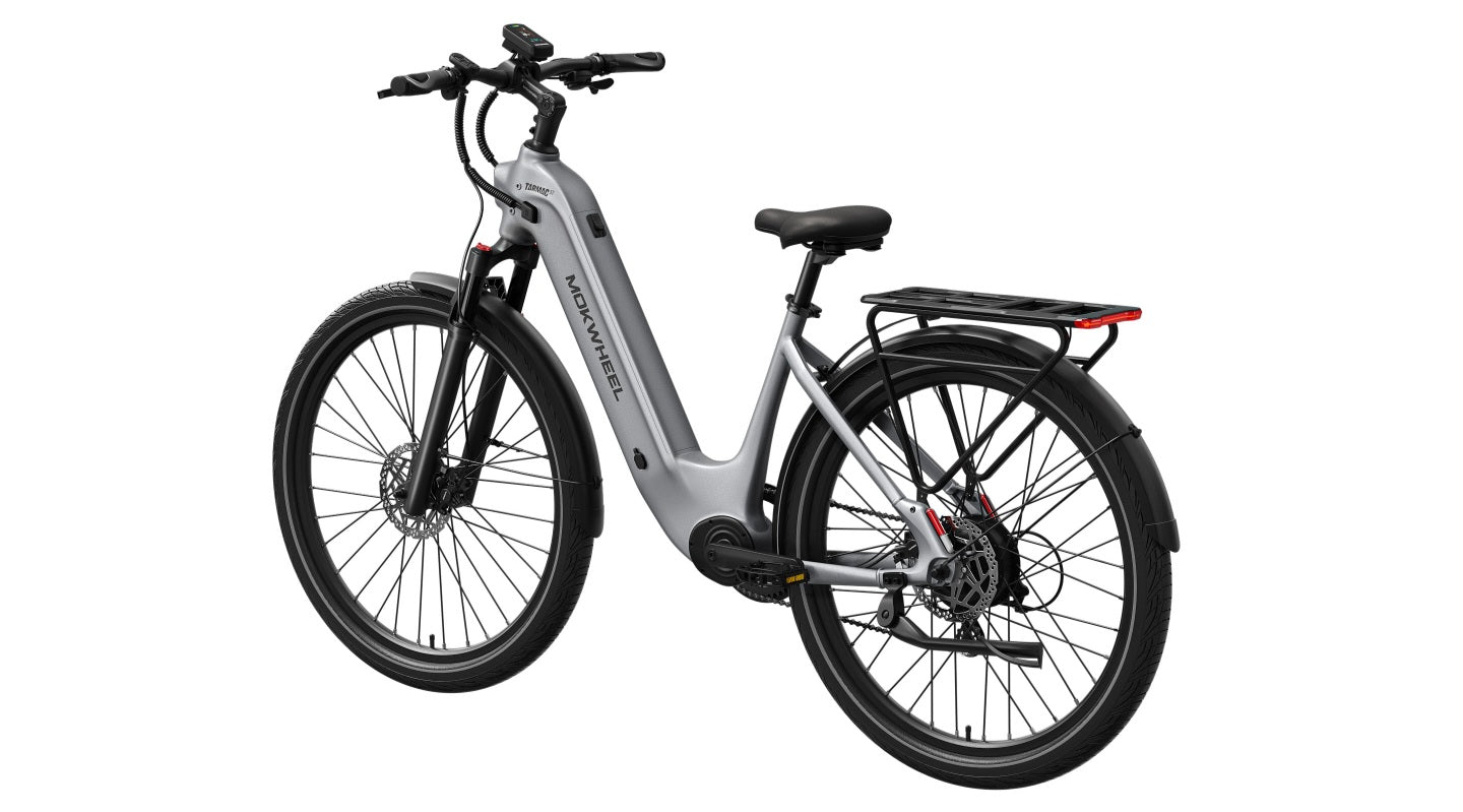 Tarmac ST E-Bike - Pickup Only - See description for details ( Front Suspension, Step Thru ) with Free Basic 5 Accessory Pack ( $355 Value for Free! ) ) with Free Basic 5 Accessory Pack ( $355 Value for Free! ) Includes Front/Back Fenders, & Rear Rack