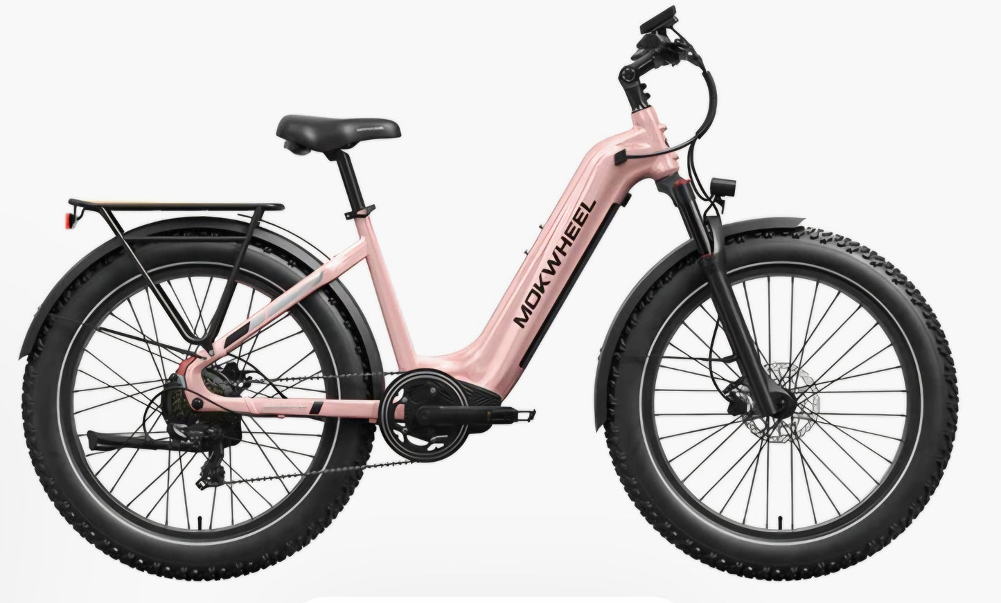 Basalt ST 2.0 Power Station E-Bike ( Front Suspension, Step Thru, Fat Tire ) with Basic 5 Accessory Pack ( $355 Value for Free! ) Includes Front/Back Fenders, Rear Rack. Now In Stock at our location, FULLY ASSEMBLED. PICK UP ONLY. NO SHIPPING!