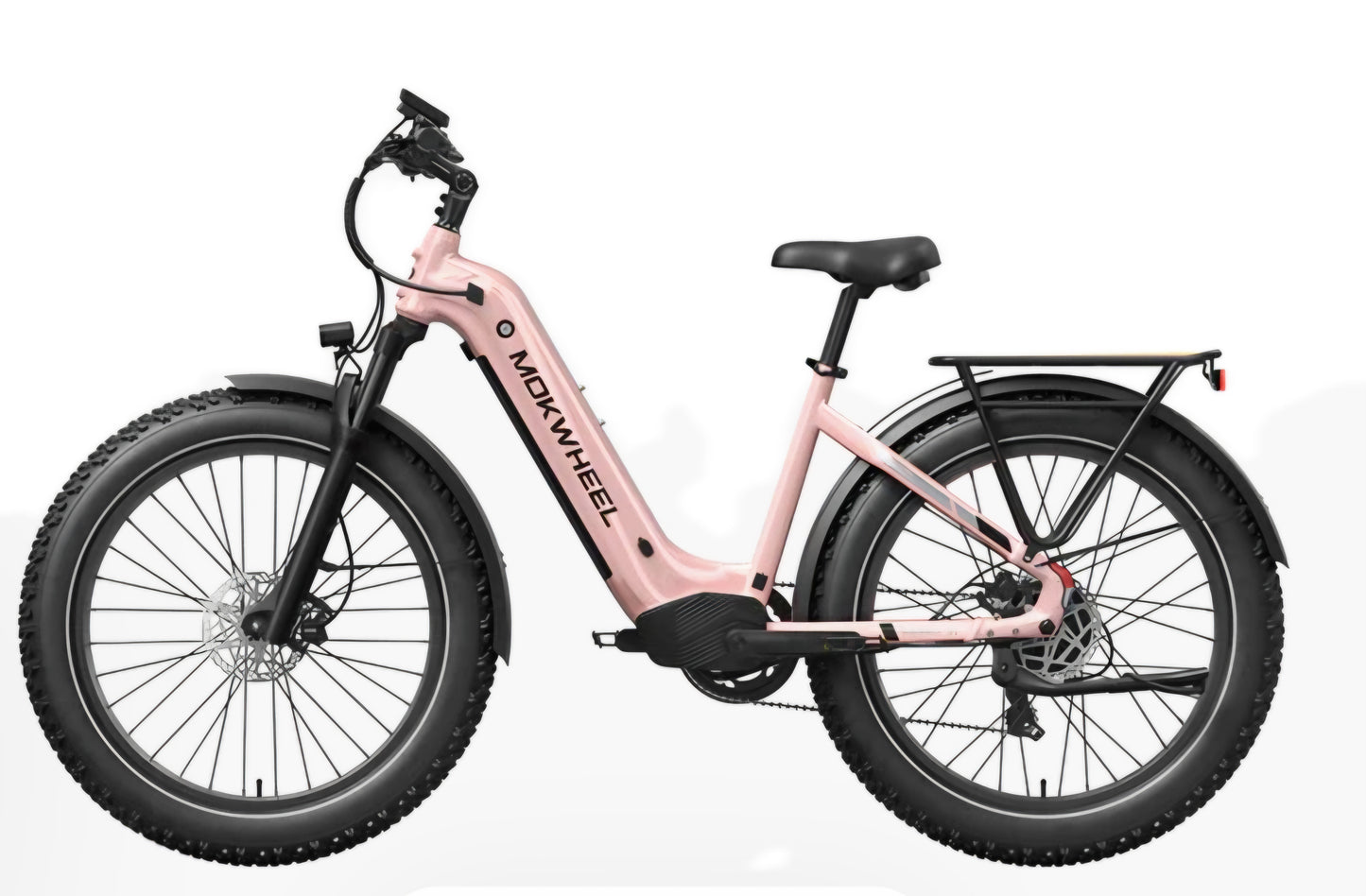 Basalt ST 2.0 Power Station E-Bike ( Front Suspension, Step Thru, Fat Tire ) with Basic 5 Accessory Pack ( $355 Value for Free! ) Includes Front/Back Fenders, Rear Rack. Now In Stock at our location, FULLY ASSEMBLED. PICK UP ONLY. NO SHIPPING!
