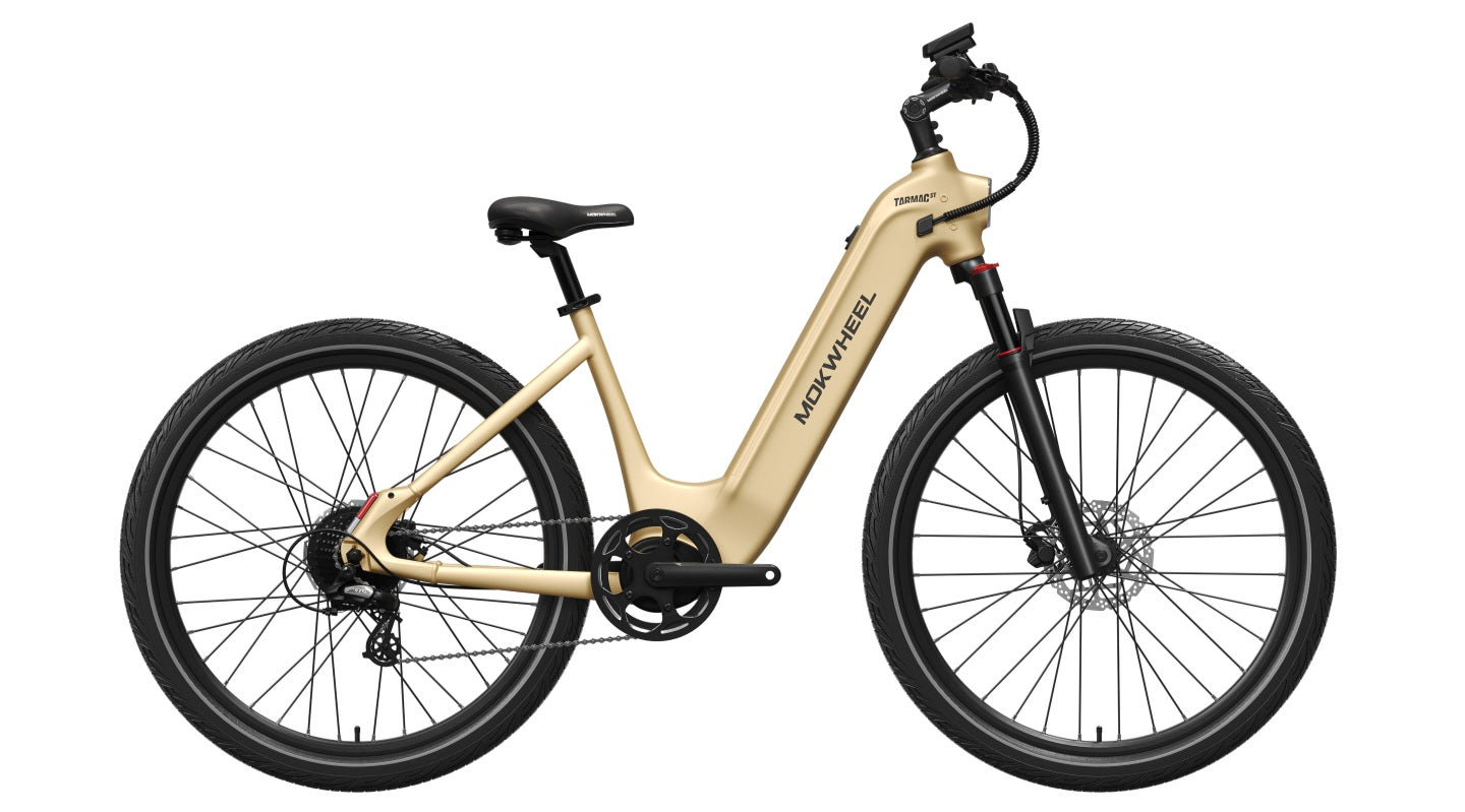 Tarmac ST E-Bike - Pickup Only - See description for details ( Front Suspension, Step Thru ) with Free Basic 5 Accessory Pack ( $355 Value for Free! ) ) with Free Basic 5 Accessory Pack ( $355 Value for Free! ) Includes Front/Back Fenders, & Rear Rack