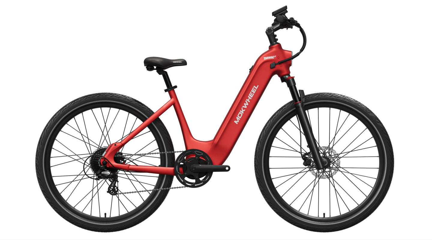 Tarmac ST E-Bike - Pickup Only - See description for details ( Front Suspension, Step Thru ) with Free Basic 5 Accessory Pack ( $355 Value for Free! ) ) with Free Basic 5 Accessory Pack ( $355 Value for Free! ) Includes Front/Back Fenders, & Rear Rack
