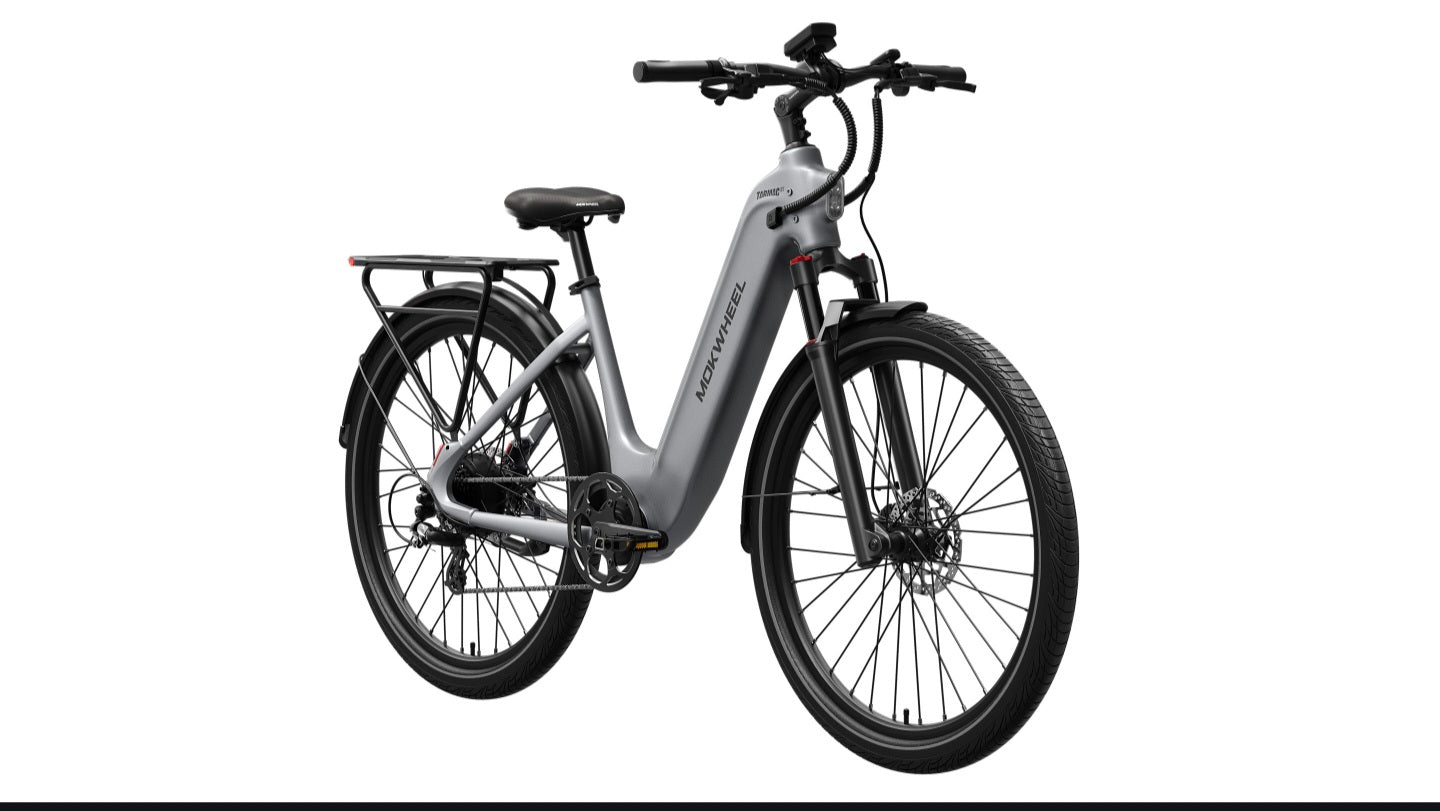 Tarmac ST E-Bike - Pickup Only - See description for details ( Front Suspension, Step Thru ) with Free Basic 5 Accessory Pack ( $355 Value for Free! ) ) with Free Basic 5 Accessory Pack ( $355 Value for Free! ) Includes Front/Back Fenders, & Rear Rack