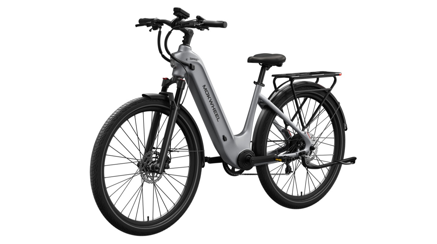 Tarmac ST E-Bike - Pickup Only - See description for details ( Front Suspension, Step Thru ) with Free Basic 5 Accessory Pack ( $355 Value for Free! ) ) with Free Basic 5 Accessory Pack ( $355 Value for Free! ) Includes Front/Back Fenders, & Rear Rack